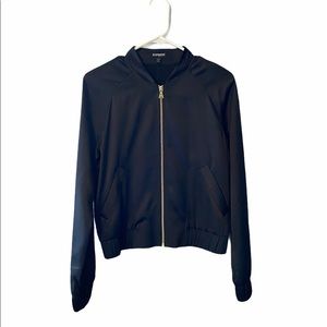 Express Black Satin Jacket